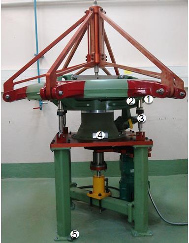 Table 1. Test rig bearings parameters Pitch diameter [ ] Ball diameter [ ] Number of balls Outer race rotational speed [ ] Contact angle Defect angular length Figure 5.