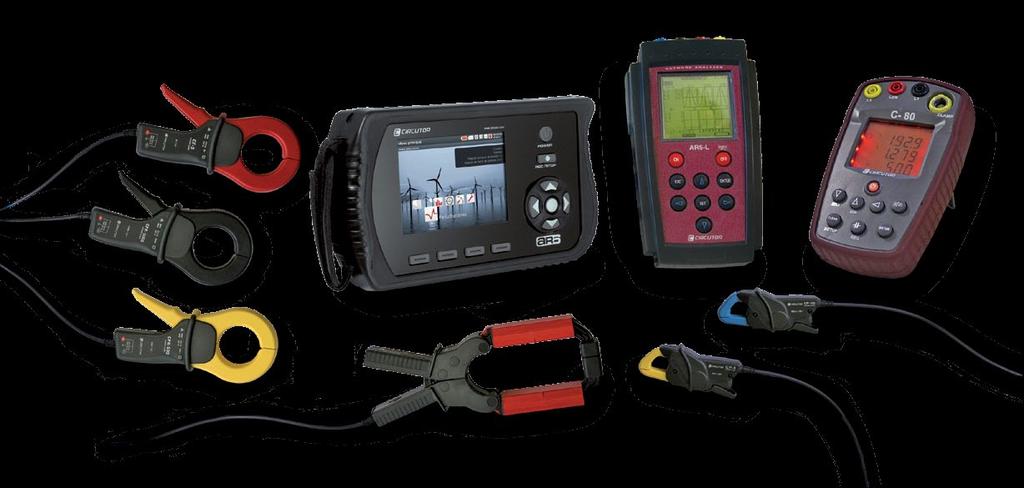 Portable s CIRCUTOR offers a wide range of portable analyzers designed to measure, display and/or record the most important parameters of an electrical network.