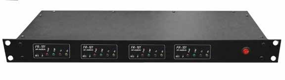 Radiokupol+ System Analog Components FR-101С/104С/106С Gateway Rack mount version for FR-1хх series; Possible installation of up to 4 Gateways in one casing; Convenience for some installations.