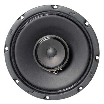 C803A Series 8 " Coaxial Loudspeaker Available With Transformer Features Industry Standard 8" (203mm) Coaxial, 16 Watt, Loudspeaker Offers Proven Performance with Wide Frequency Response Post-Mounted