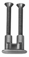 Sex Bolts Sex Bolts when ordered with devices may be furnished with screw lengths different than shown in Column B. On page 7, Column B indicates popular sizes.