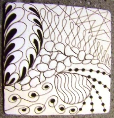 MACHINE CLASSES pg 3 ZENTANGLE Thurs Oct 9 10-1p OR 6-9p Cost: $20/ book required This is a new quilt class. We will explore Zentangle movements and relate them to the quilting process.