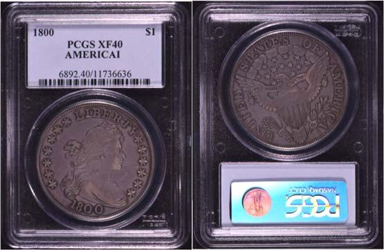 PCGS has certified a modest 567 examples of the 2 Leaves (under each of the eagle s wings) version of the 1795 Dollar (we were unable to find the NGC population for the 1795 2 Leaves variety broken