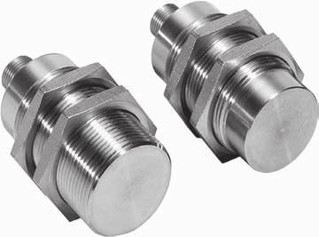 Inductive sensor, I0, DC -wire, IX series Inductive sensor Sensing range 0 / 0 mm Triple sensing range Robust stainless steel VA, 6L one piece housing, with fine thread 0 x.