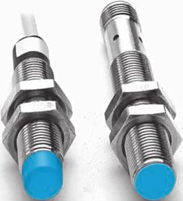 Inductive sensor, I, DC -wire Inductive sensor Sensing range / mm Short-circuit protection (pulsed) Robust brass housing, nickel-plated with fine thread x mm Dimensional drawing 5 50 60 x Enclosure