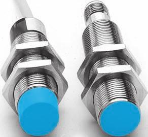 Inductive sensor, I8, DC -wire Inductive sensor Sensing range 5 / 8 mm Short-circuit protection (pulsed) Robust brass housing, nickel-plated with fine thread 8 x mm Dimensional drawing 50 8 8x
