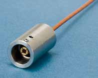 Connector to Cable UHV cable assemblies are fitted with stainless steel Accufast Female or SMA Male connectors at one end and a non-terminated, Kapton insulated wire at the other.