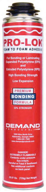 Allow for a Variety of Angles and Cuts PRO-LOK NEW From PRO-LOK Foam to Foam Adhesive High