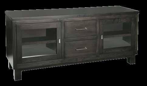 TV Stand - 2DR2DO 26.25 x 62.