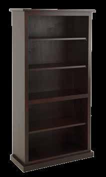 Bookcase w/solid Doors - GTSBC72 72 x 32 x 13.