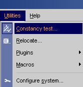 In CDR PanElite Service program, select the constancy test: UTILITIES CONSTANCY TEST The typical CDR PanElite Service program