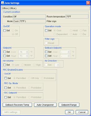 main screen on the ITC or through the Web Option.