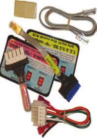 0855 ECM Repair Kit OCPD* A tool designed to troubleshoot every ECM motor in HVAC/R systems Three 3-position switches test up to 6 speeds LED s indicate power and
