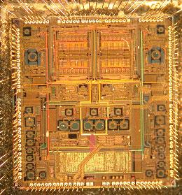Chip Layout Designed in a 50GHz SiGe BiCMOS technology Chip measures 5.4mmX5.4mm Placed in a 72pin leadless plastic chip carrier (LPCC) package.