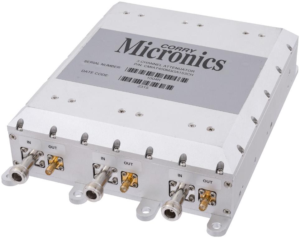 CUSTOM ENGINEERED PRODUCTS Engineering Design Microwave Filters and Diplexers RF Switches RF
