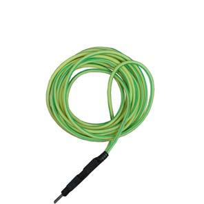 6. Grounding cable Grounding cable Specification: 2.5mm² 4m Amount: 1 piece Grounding cable connects the T1000 with ground to ensure kit safety.