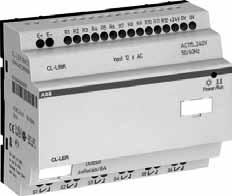 CL Range Ordering details Expandable logic relays expandable Rated operational voltage Display + Keypad Timer Input / Output Reference code Catalog number Weight (1 pce) kg (lb) CL-LMR 24