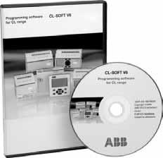 Ordering details CL Range CL-LA... Description Reference code Catalog number Weight (1 pce) kg (lb) Software for programming and control of CL range devices.