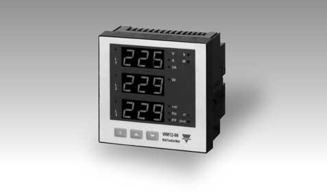 Power analyzers and Energy Meters Multifunction indicator Type WM12-96 Accuracy ±0.5 F.S.