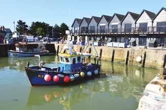 A boost for local harbours Ramsgate and Whitstable Harbours have benefitted from 10 years of wind farm activity and Whitstable Harbour was the first harbour to benefit from having an Operations &