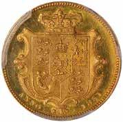 26 William IV, sovereign, 1831, WW without stops, first portrait, bare head r., rev. crowned shield of arms (S.