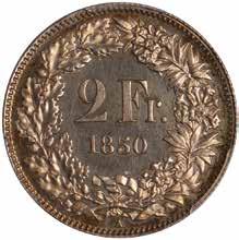 398 Switzerland, 2 francs (10): 1920B (2); 1921B; 1931B;