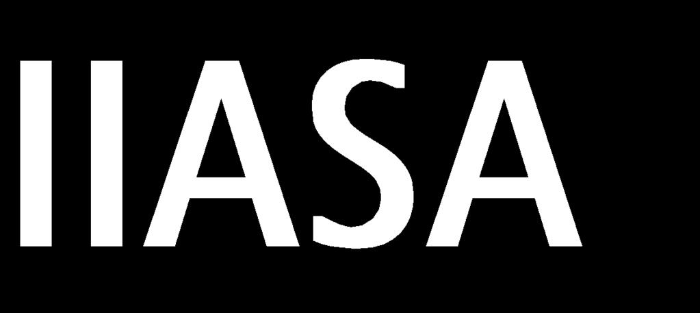 Information as of October 2018 What is IIASA?