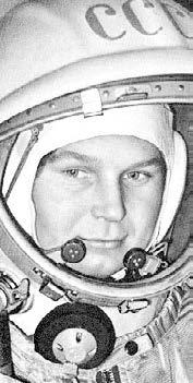 Space, 1961 Astronaut John Glenn, the first American to orbit the Earth (in his