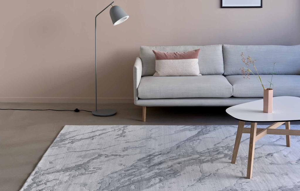 Temptation, 8098-250 x 300 cm In this new design collection from Rezas Oriental & Modern Rugs, the soft Scandinavian colours in a range of tones are clearly recognisable.
