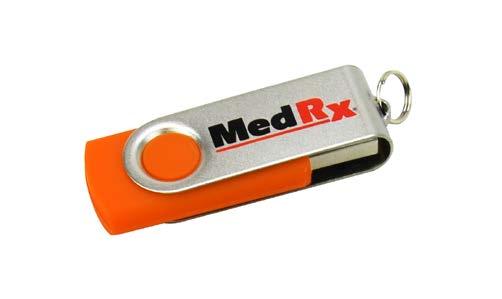 1. Insert the MedRx USB Flash Drive into USB port: Launch My