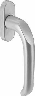 L11.12 5.2. Horizon handle n 30000-680 Window handle with integrated spring system, rotating over 360 in 4 steps of 90. Due to the cover, the screws are always concealed.