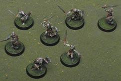 5 cm 10 cm Category of troops There are five troops Categories: Infantry includes all foot soldiers. Cavalry includes all mounted fighters, no matter their mount, and centaurs of all kinds.