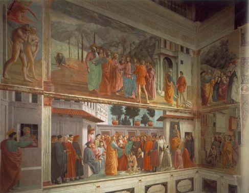 Masaccio, frescoes Brancacci