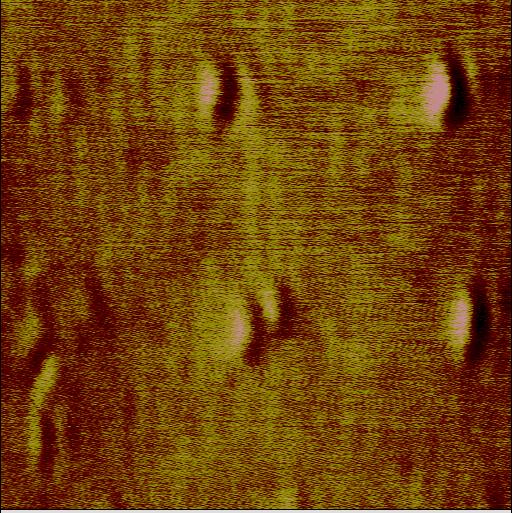 Characterization of nanoindentation defects in fused silica To better understand the NSOM optical image, we have made intentional nanometer deep indentation--defects on a polished fused silica