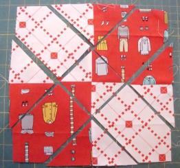 Block of the Month Page 7 January Disappearing 4 Patch Quilts Block Criss Cross Visit the link below for a tutorial to make