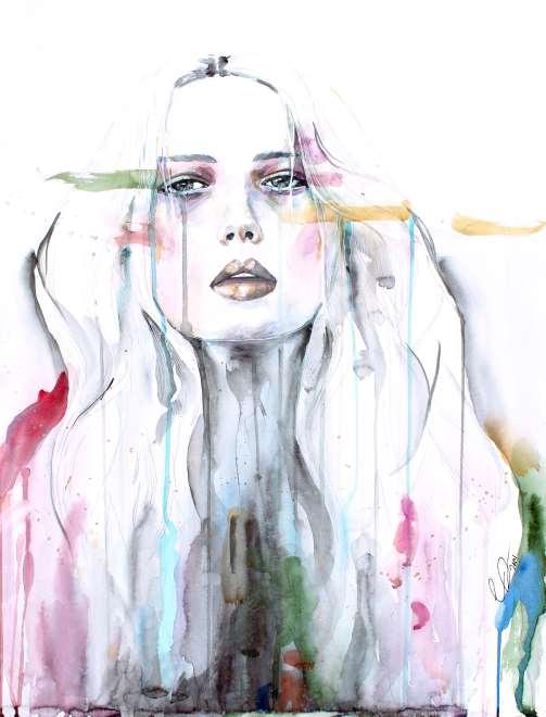 Christina Leta Christina Leta is a watercolor portrait artist, inspired by surrealism and the visceral technique of urban art.