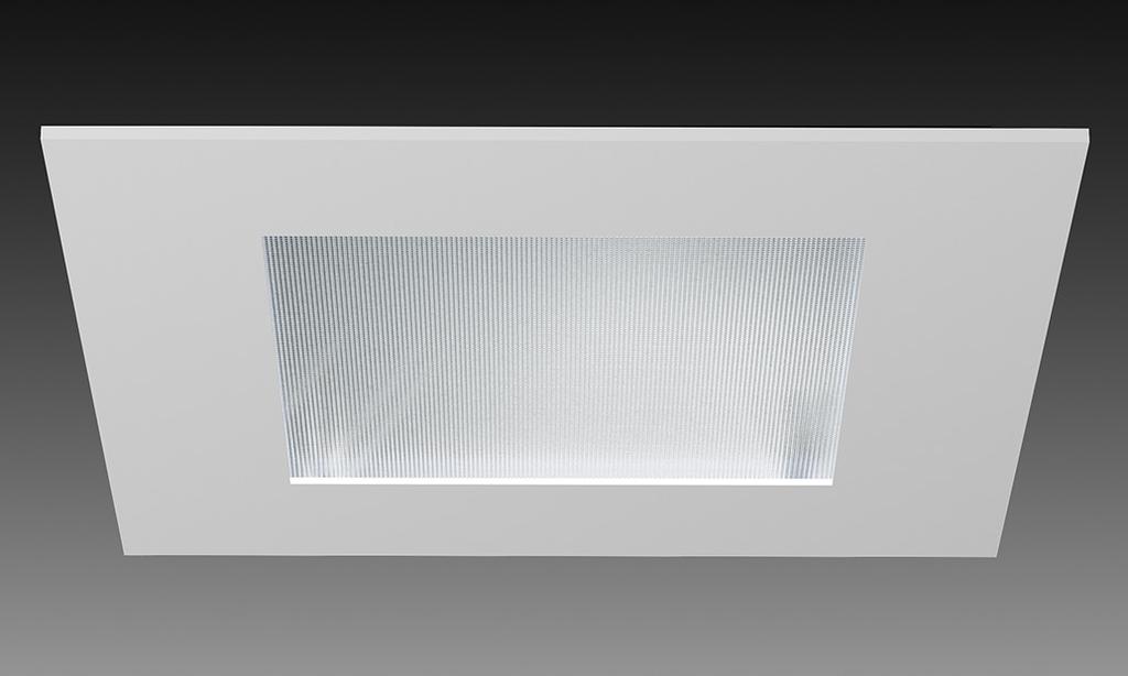 VF150 Series - Trim RECESSED SQUARE FLAT ACCENT 1-LIGHT TRIMMED LumaDIM / LumaTUNE LED PROJECT TYPE CATALOG NUMBER Measurements in ( ) are metric equivalents.