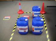 Safety-Aware Chemical Drums Storage Protocol Violations are a major cause of accidents in the