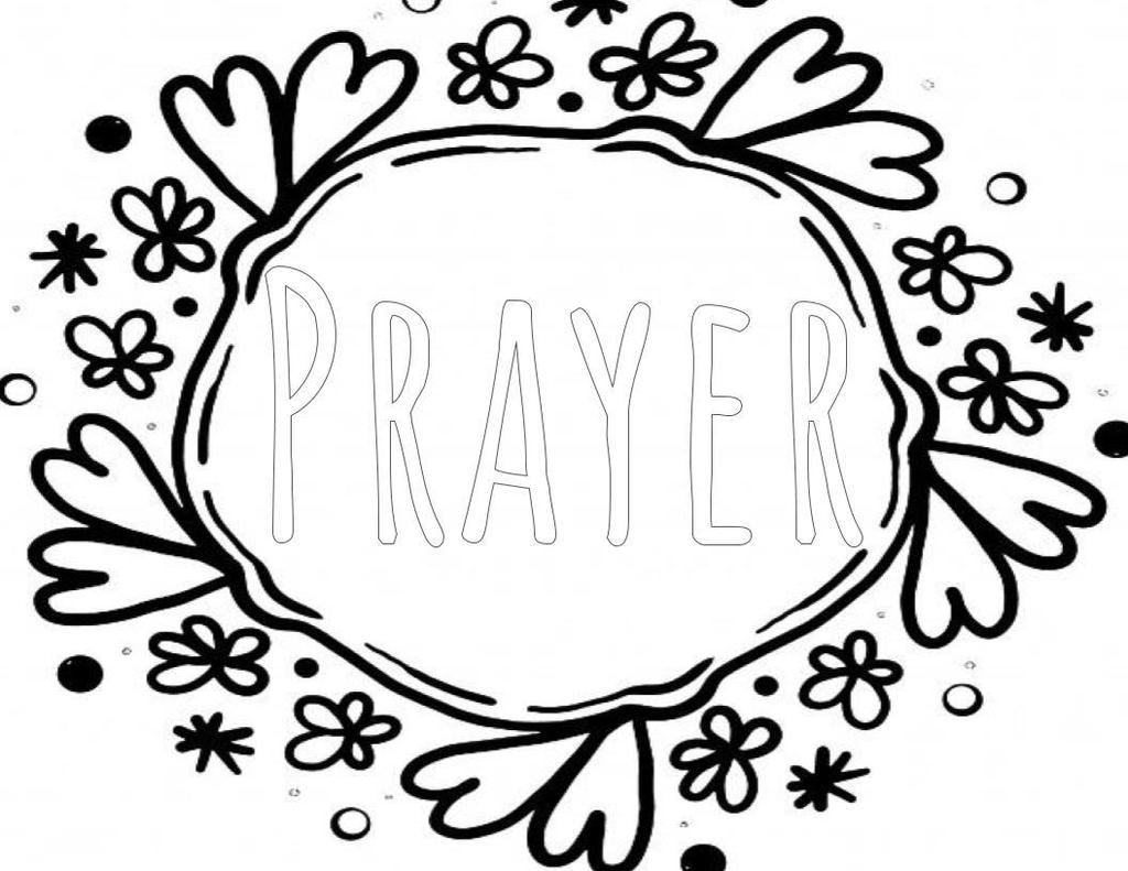 Color this picture as you think about what you want to pray