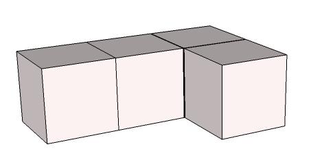 Tetrominoes are composed of four cubes such that any touching faces fit exactly against one another and where each cube has at least