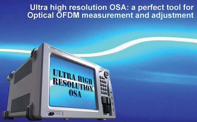 High Resolution Optical Spectrum Analyzer (OSA) 21/02/2013 Distribution in the UK & Ireland Lambda Photometrics Limited Lambda House