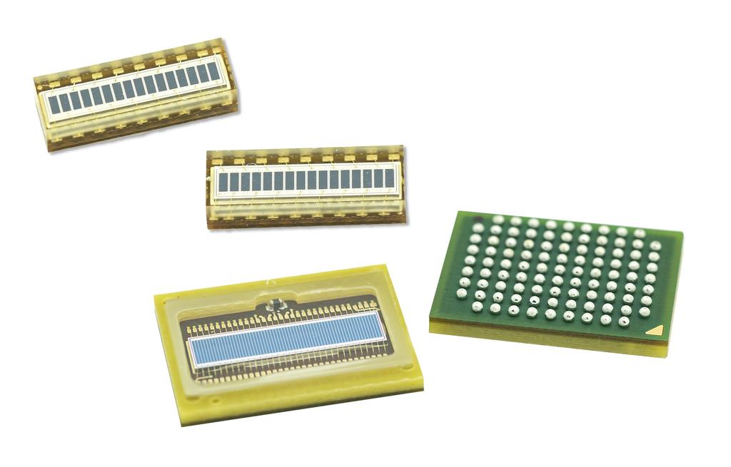 1pA/ Hz High responsivity at 905nm Fast rise time at 905nm Ultra-compact MA SMT package BGA Package GA SMT package Applications The Excelitas C30737 Silicon APD array series provide high responsivity