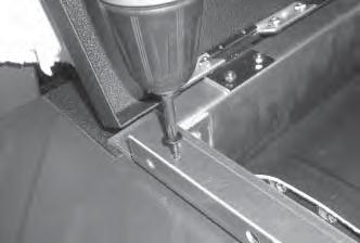 Make sure the Track End Cap metal blocks contact the Tailgate Extrusion End Cap. C. Make sure Track height is correct, if adjustments are needed refer to step 6-A.