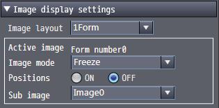6 Online Debugging 6-2-2 Changing the Image Display Settings You can change the setting for displaying images in the scene maintenance window and monitor window.