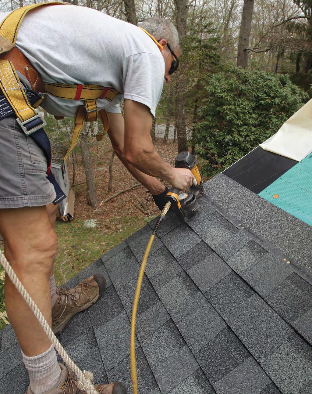 3nAil BetteR, nail more How and where you nail shingles is extremely important to wind resistance.