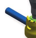 the tips to open the arms and seat the distal tips of the reducer around the seat of the screw or hook to