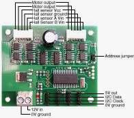 drive the ZXMN3A04DN8 n-channel MOSFETs. The MD 23 motor drive can be seen in Figure 4.