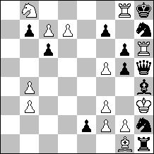 #4 Dmitrij Baibikov MT «A.Troitsky-150», 2017 1 st Prize (13+12) Last 41 single moves? Solution. Sides balances are closed.