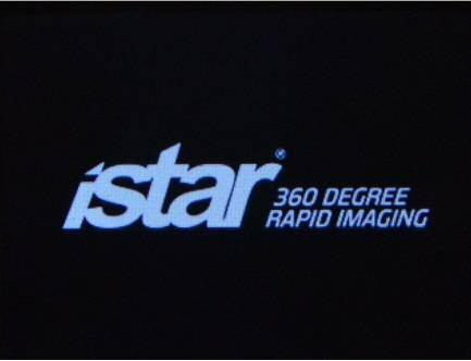 sequence shown if the screen is touched centrally The istar