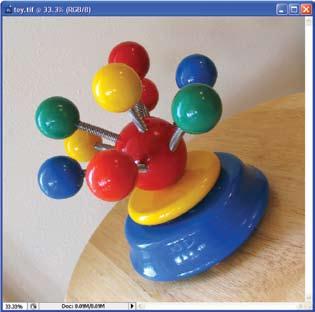 418 Learning Photoshop Figure 10-9. A This RGB image, captured with a digital camera, contains many out-of-gamut colors.